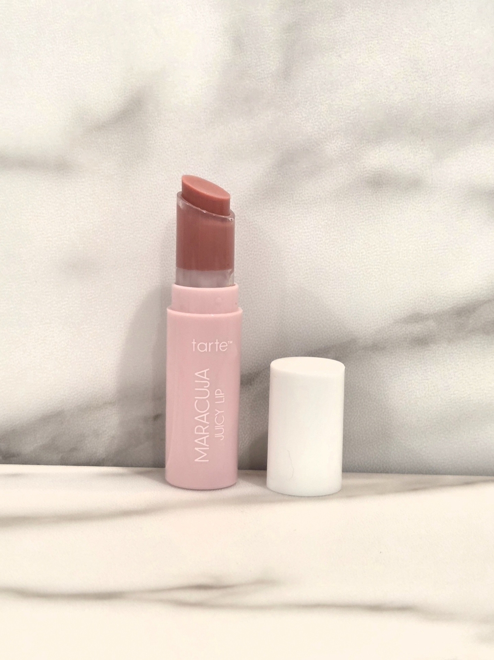 TARTE Maracuja Juicy Lip Balm Gloss In Rose (Soft Rosy Pink) Deluxe Mini - NEW